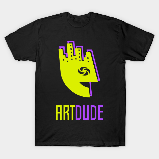 YourArtDude Logo In Yellow And Purple by yourartdude